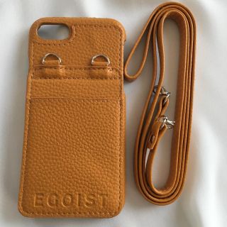 エゴイスト(EGOIST)の新品 EGOIST ショルダー付き iPhoneケース 6,6s,7.8対応(iPhoneケース)