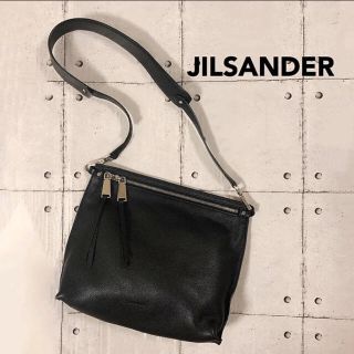 ジルサンダー(Jil Sander)の美品 完売 JILSANDER 定価99,000円 ショルダーバッグ 黒(ショルダーバッグ)