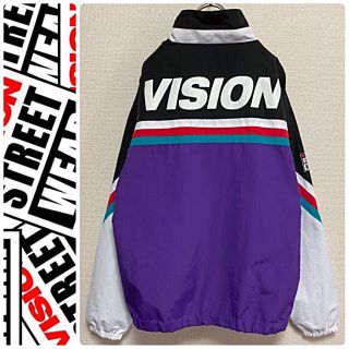 ヴィジョン ストリート ウェア(VISION STREET WEAR)の一点物　VISION STREET WEAR ビッグサイズ　ナイロン　ジャケット(ナイロンジャケット)