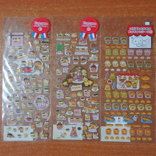 こげパン　シール　３種(シール)