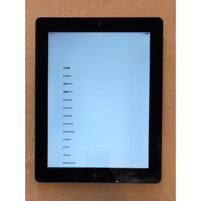 iPad 第四世代　Wi-Fiモデル