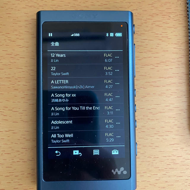 スマホ/家電/カメラsony ソニーウォークマンNW-A55