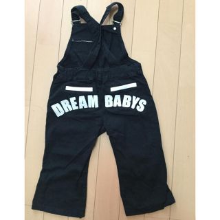 ドリームベイビーズ(DREAMBABYS)のベビー＃男女兼用＃オーバーオール＃DREAM BABYS＃ブランド＃90＃黒＃(その他)