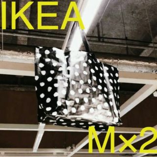 イケア(IKEA)の新作IKEAイケアスクルッティング♪キャリーバッグショッピングバッグM2枚セット(エコバッグ)