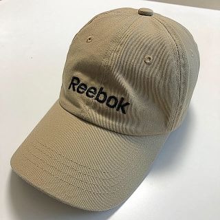 リーボック(Reebok)のReebok ベージュ　マジックテープキャップ(キャップ)