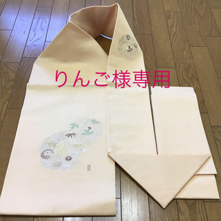 りんご様専用　名古屋帯　シンプルなワンポイント刺繍　(帯)