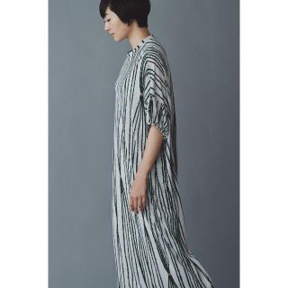 ミナペルホネン ドレープ マキシワンピース/ロングワンピース ミナペルホネン ドレープ マキシワンピース/ロングワンピース