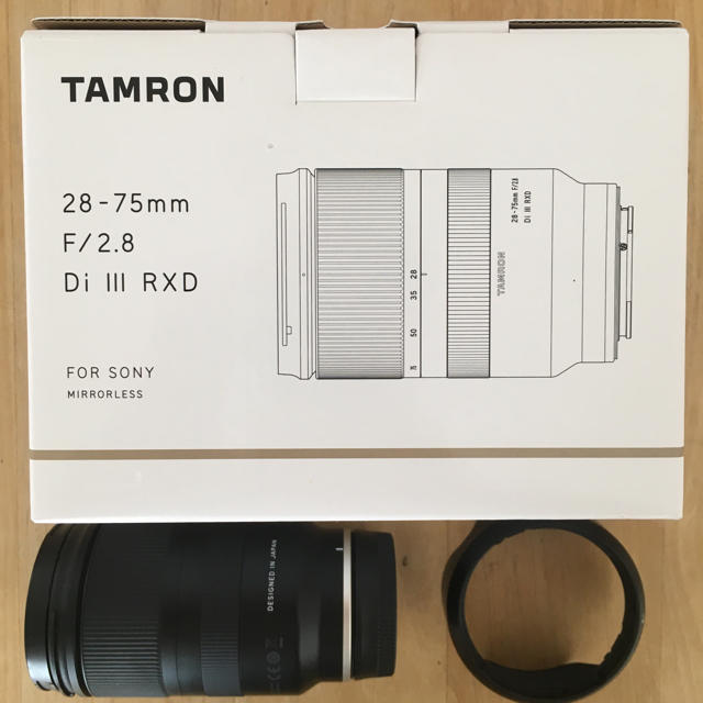 肌触りがいい TAMRON - 28-75F2.8 TAMRON レンズ(ズーム)