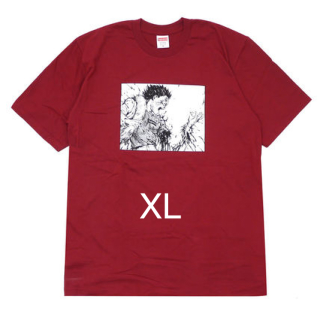 supreme AKIRA ARM Tee XL cardinal boxトップス