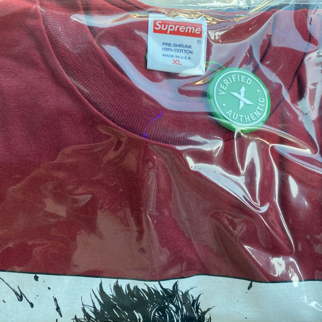 Supreme(シュプリーム)のsupreme AKIRA ARM Tee XL cardinal box メンズのトップス(Tシャツ/カットソー(半袖/袖なし))の商品写真