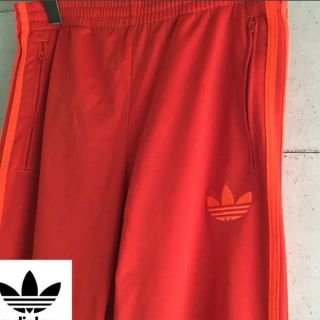 アディダス(adidas)のアディダス オリジナルス☆ トレフォイル オレンジ ジャージ下 M(ジャージ)