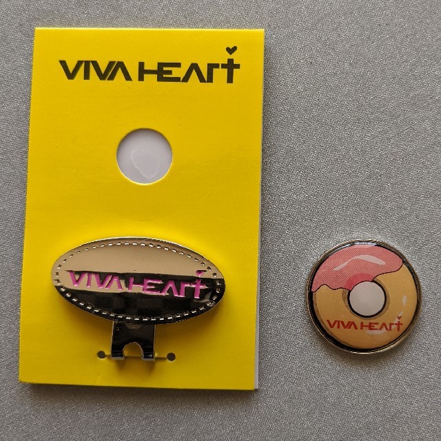 VIVA HEART(ビバハート)のビバハートのゴルフマーカー スポーツ/アウトドアのゴルフ(その他)の商品写真