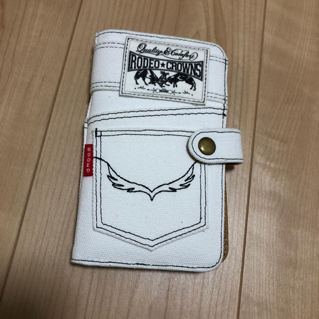 RODEO CROWNS WIDE BOWL(ロデオクラウンズワイドボウル)のRodeoCrowns 美品 クラウンポケットモバイルケース スマホ/家電/カメラのスマホアクセサリー(モバイルケース/カバー)の商品写真