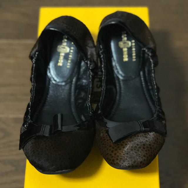 CAR SHOE レオパード柄　フラットシューズ