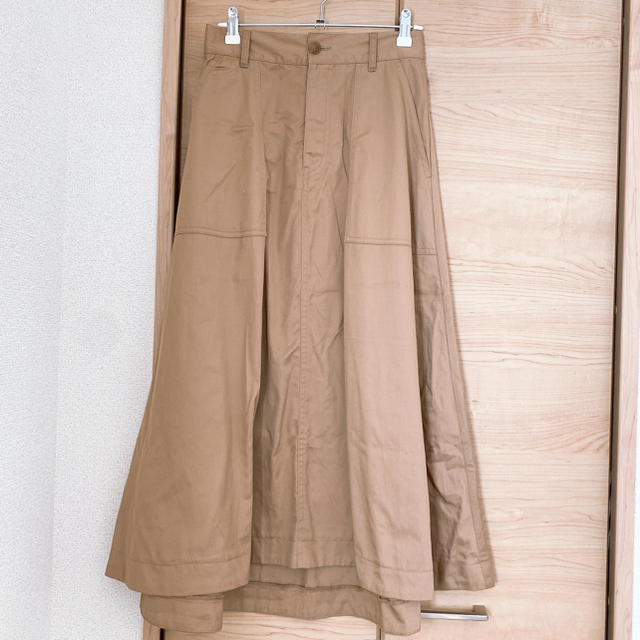 w closet(ダブルクローゼット)のw closet チノスカート レディースのスカート(ロングスカート)の商品写真
