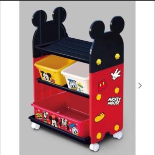 Naaさん専用☆ミッキー☆トイステーション(中古)(収納/チェスト)