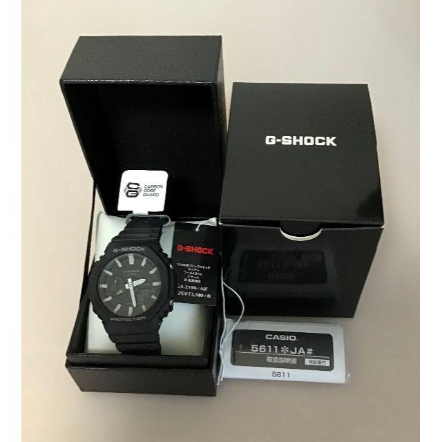 【美品 送料込】G-SHOCK CASIO GA-2100-1AJF　国内正規品