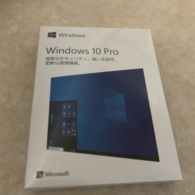 Windows 10 pro 日本語版（32/64bit）USB  パッケージ