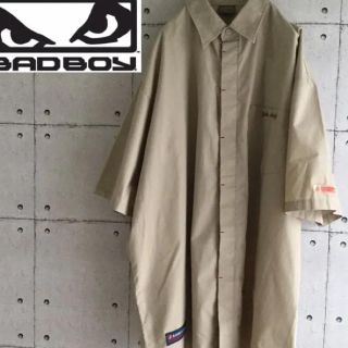 バッドボーイ(BADBOY)の[レア]BAD BOY☆カリフォルニアUSA製 2Lゆったりシャツ ロゴ多数(シャツ)