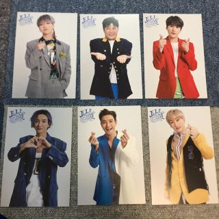 スーパージュニア(SUPER JUNIOR)のスパショ8 会場特典ポストカード　6枚セット　銀テ(K-POP/アジア)