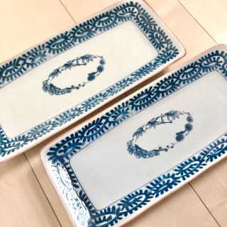 値下☆魚皿／長皿／和食器(食器)