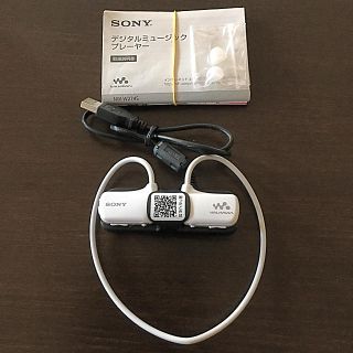 ソニー(SONY)のソニー ウォークマン NW-W274S 白 美品(ポータブルプレーヤー)