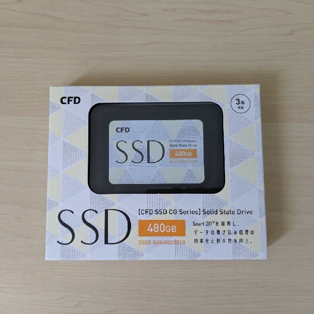 CFD SSD 480GB CSSD-S6B480CG3VX 新品未使用PCパーツ