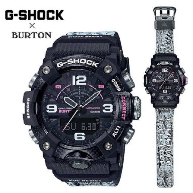 G-SHOCK(ジーショック)の【dai様専用】BURTON コラボ　GG-B100BTN-1AJR メンズの時計(腕時計(アナログ))の商品写真