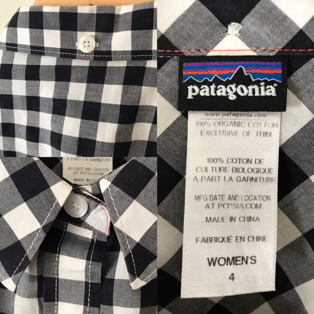 パタゴニア PATAGONIA ギンガムチェック 長袖シャツ チェックシャツ