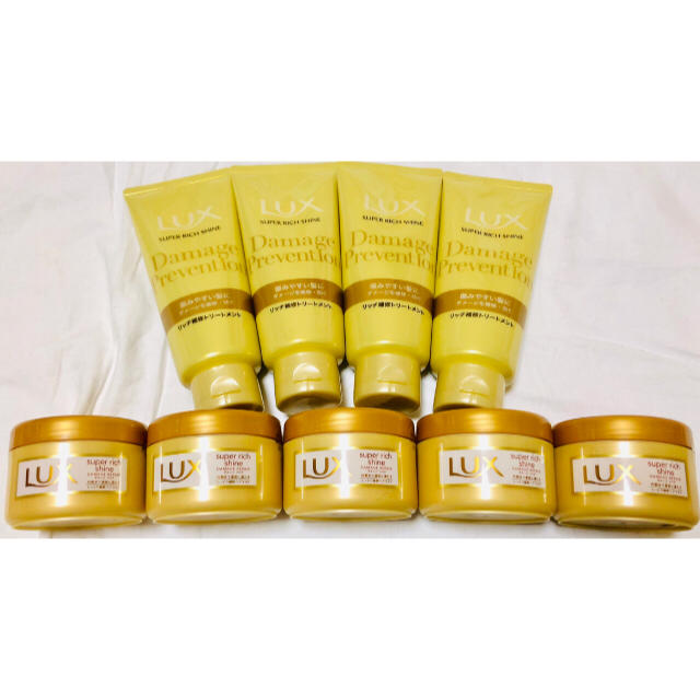 LUX(ラックス)の値引き LUX スーパーリッチシャイン ダメージリペア リッチ補修トリートメント コスメ/美容のヘアケア/スタイリング(トリートメント)の商品写真