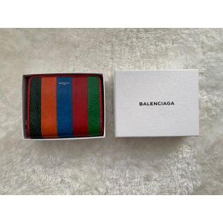 バレンシアガ(Balenciaga)のBALENCIAGAバレンシアガ二つ折り財布ウォレットバザールマルチカラー(財布)