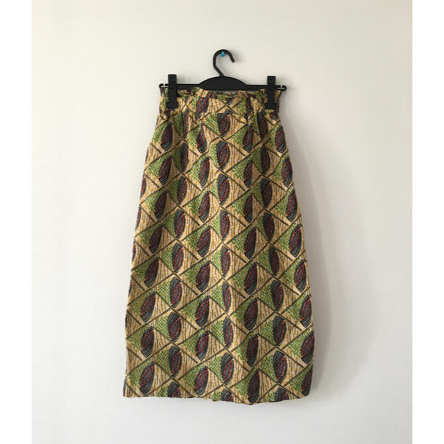 KBF(ケービーエフ)の239.バティック柄リボンスカート レディースのスカート(ひざ丈スカート)の商品写真