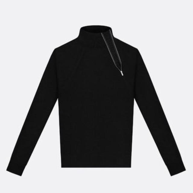 DIOR HOMME(ディオールオム)のDior Homme 18SS ショルダージップニット メンズのトップス(ニット/セーター)の商品写真