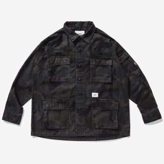 ダブルタップス(W)taps)の20SS WTAPS JUNGLE LS 02 SHIRT CAMO L(ミリタリージャケット)