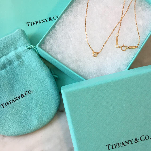 Tiffany & Co. - ティファニー バイザヤード ネックレス ローズ