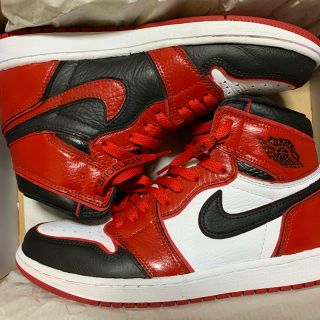 ナイキ(NIKE)のNIKE AIR JORDAN 1 high bloodline(スニーカー)