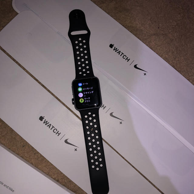 メンズApple  Watch 3series Nike model