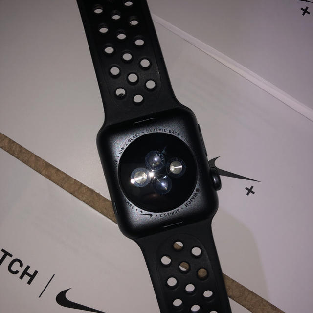 メンズApple  Watch 3series Nike model