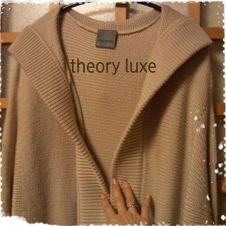 セオリー(theory)のtheory☆ドルマン風ニットカーデ(ロングコート)