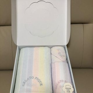 ジェラートピケ(gelato pique)のジェラートピケのタオルセット(タオル/バス用品)