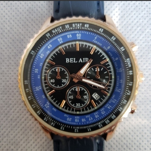 ★正規BELAIR腕時計★パイロットブライトリングタイプ高級時計 メンズの時計(腕時計(アナログ))の商品写真