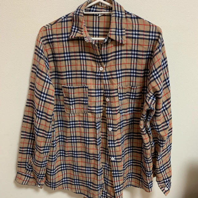 Burberry バーバリー風チェックシャツ レディースのトップス(シャツ/ブラウス(長袖/七分))の商品写真