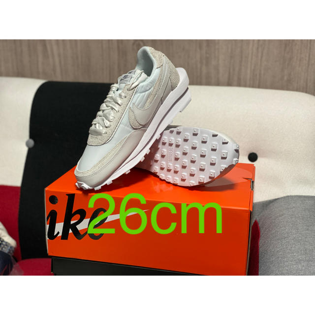 Sacai Nike LD Waffle White Nylonaj1