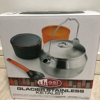 スタンレー(Stanley)の◆新品◆ グレイシャーステンレスケトル 大型やかん (GSI)(食器)