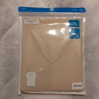 ジーユー(GU)のMEN GU DRY ストレッチVネックT(半袖)(Tシャツ/カットソー(半袖/袖なし))