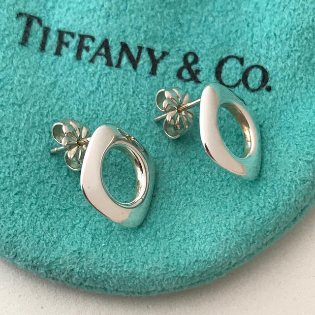 Tiffany スクエアピアス希少