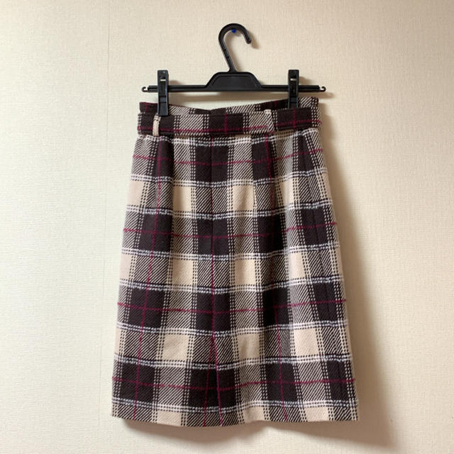 JUSGLITTY(ジャスグリッティー)のジャスグリッティー　ロービングチェックタイトスカート レディースのスカート(ひざ丈スカート)の商品写真