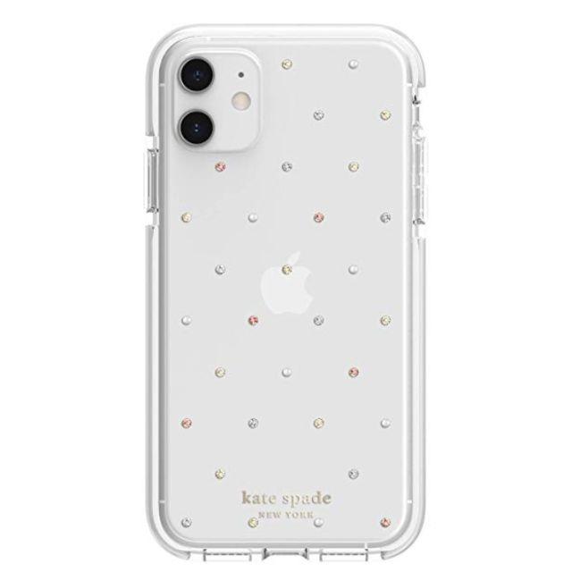 ケイトスペード★iPhone11 ケース キラキラ ドット