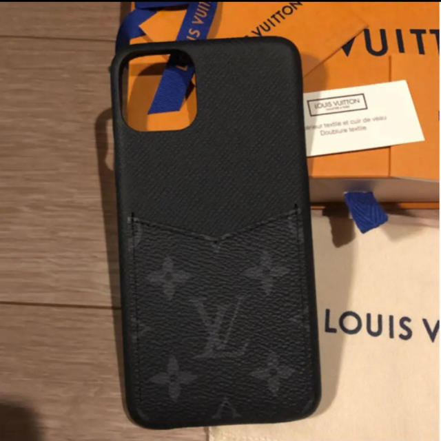 LOUIS VUITTON - 新品 未使用ルイヴィトン iPhone バンパー 11 PRO MAX ケースの通販