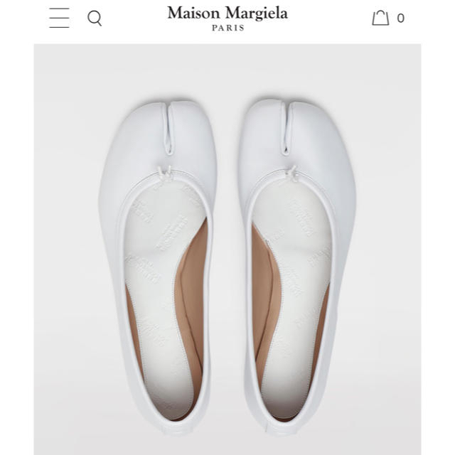 Maison Margiela ホワイト　足袋シューズ
